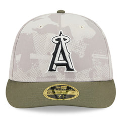 MLB Los Angeles Angels New Era 2025 Armed Forces Day Low Profile 59FIFTY Fitted Hat