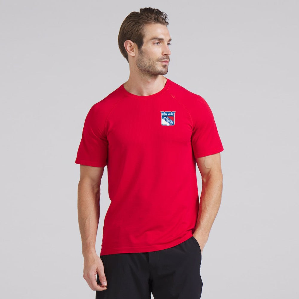 NHL True Red|True Red New York Rangers lululemon Metal Vent Tech Short-Sleeve Shirt