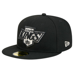 NHL Black Los Angeles Kings New Era Core 59FIFTY Fitted Hat