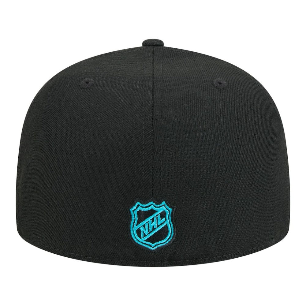 NHL Black San Jose Sharks New Era Core 59FIFTY Fitted Hat