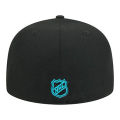 NHL Black San Jose Sharks New Era Core 59FIFTY Fitted Hat