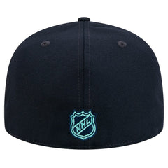 NHL Navy Seattle Kraken New Era Core 59FIFTY Fitted Hat