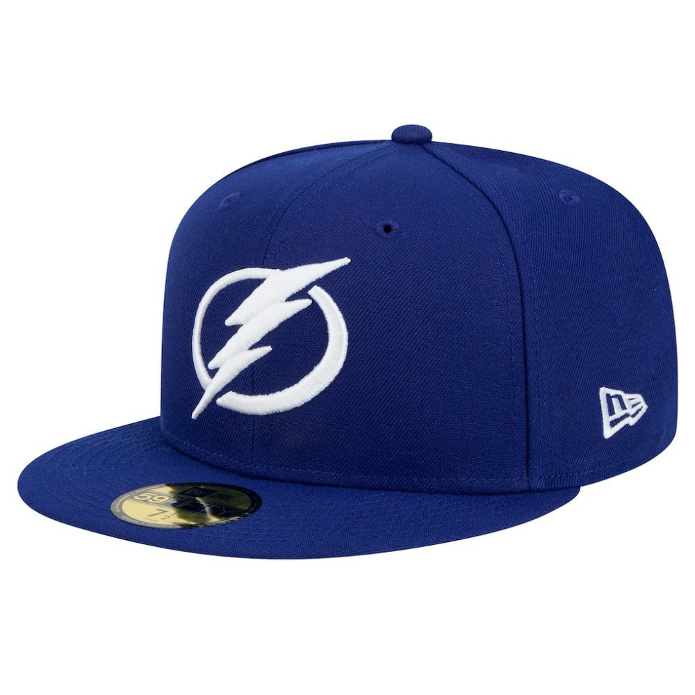 NHL Blue Tampa Bay Lightning New Era Core 59FIFTY Fitted Hat