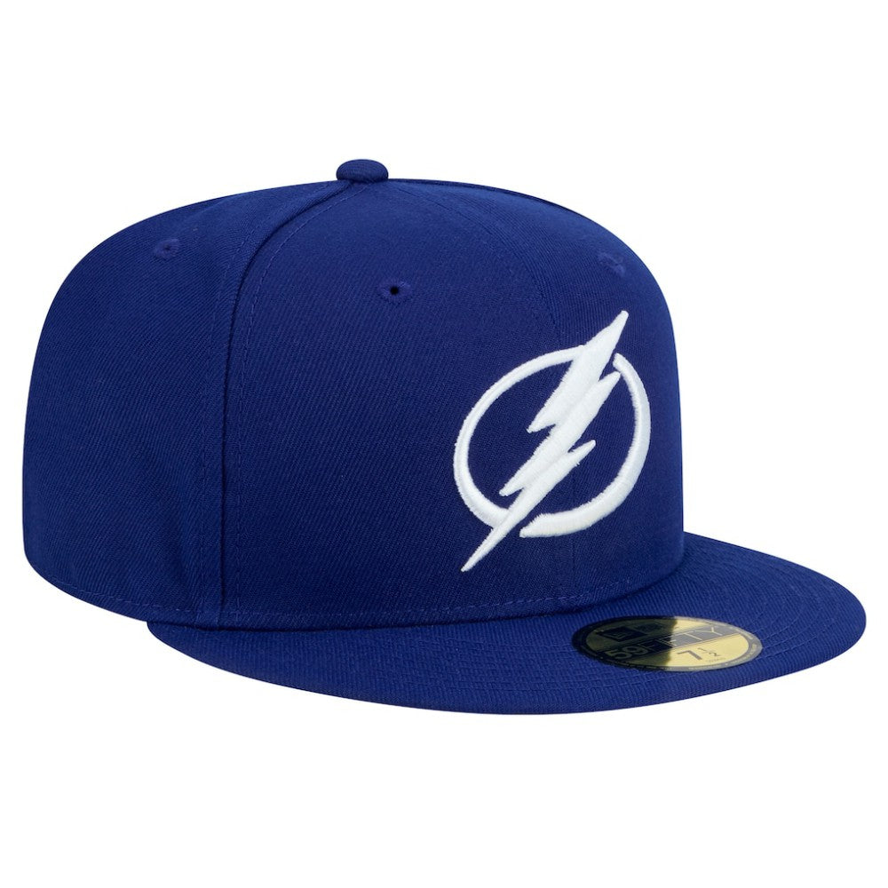 NHL Blue Tampa Bay Lightning New Era Core 59FIFTY Fitted Hat