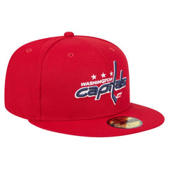 NHL Red Washington Capitals New Era Core 59FIFTY Fitted Hat