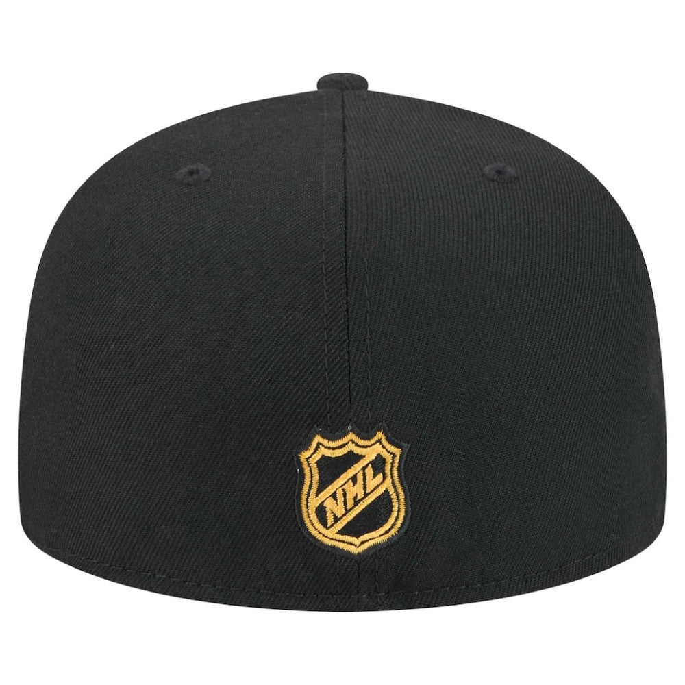 NHL Black Pittsburgh Penguins New Era Core 59FIFTY Fitted Hat