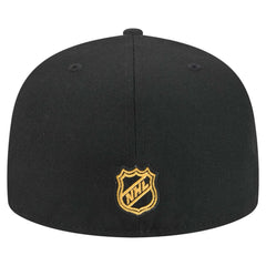 NHL Black Pittsburgh Penguins New Era Core 59FIFTY Fitted Hat