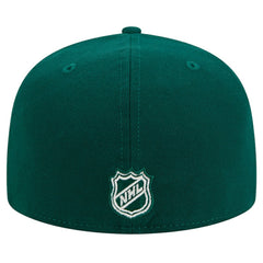 NHL Green Minnesota Wild New Era Core 59FIFTY Fitted Hat