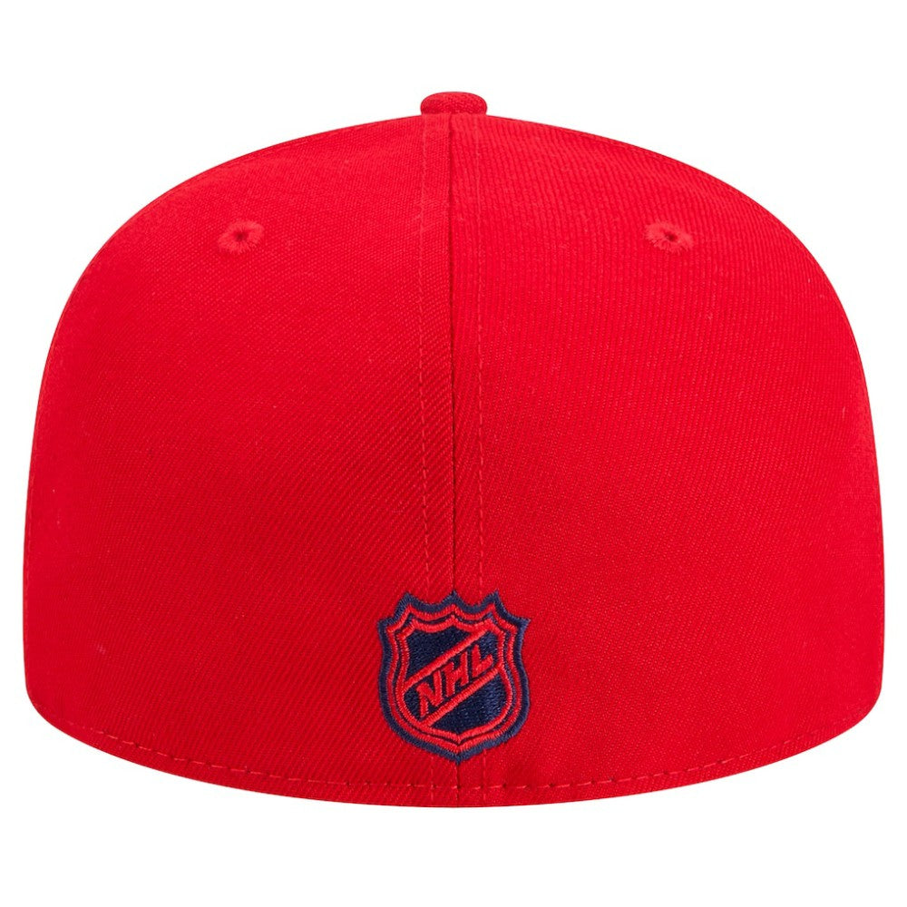 NHL Red Montreal Canadiens New Era Core 59FIFTY Fitted Hat