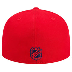 NHL Red Montreal Canadiens New Era Core 59FIFTY Fitted Hat
