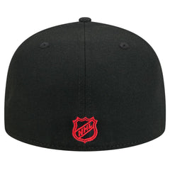 NHL Black Chicago Blackhawks New Era Core 59FIFTY Fitted Hat