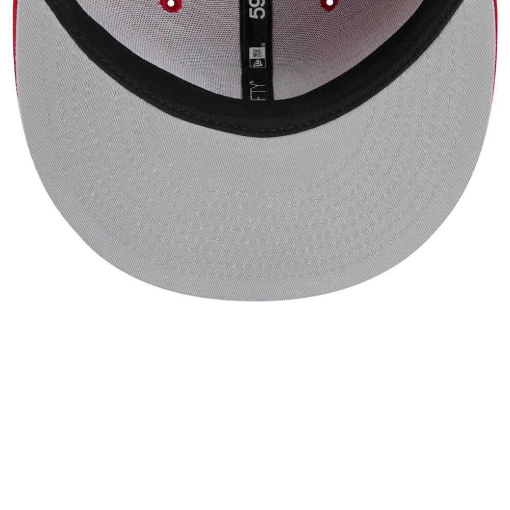 NHL Red New Jersey Devils New Era Core 59FIFTY Fitted Hat