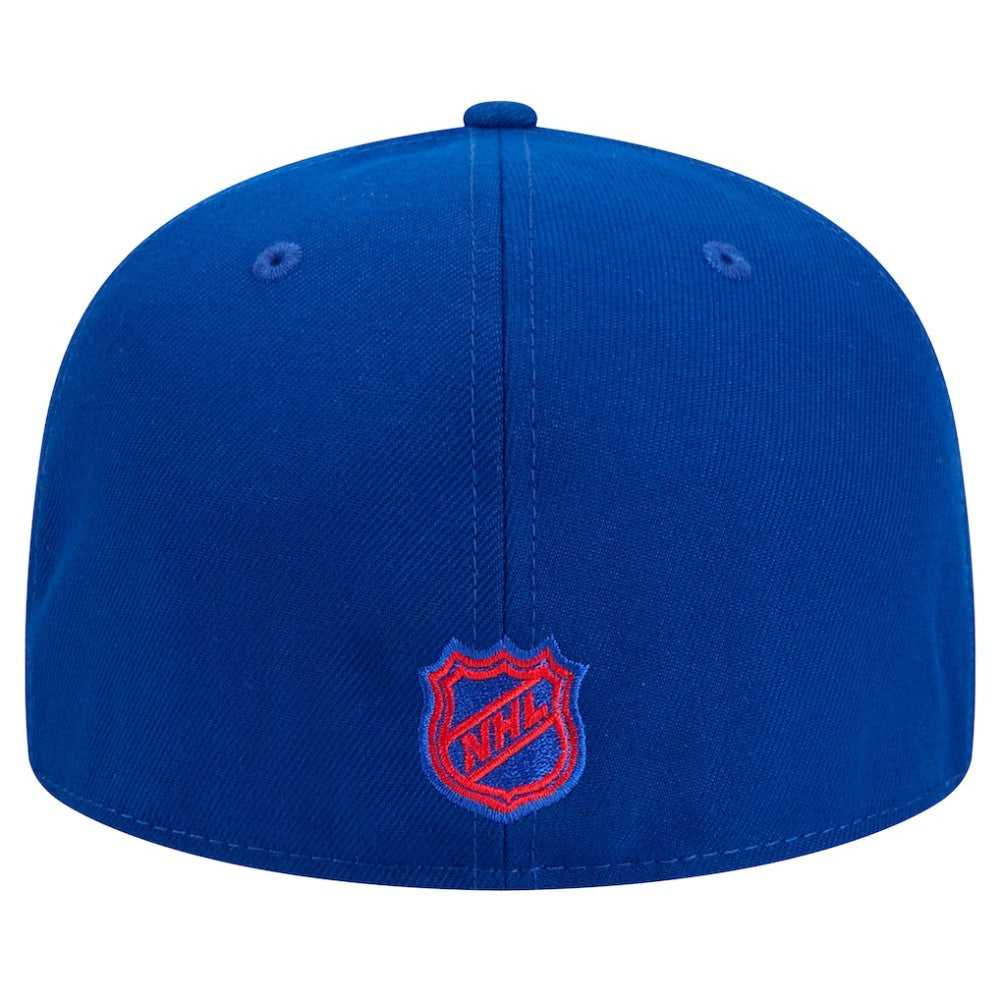 NHL Blue New York Rangers New Era Core 59FIFTY Fitted Hat