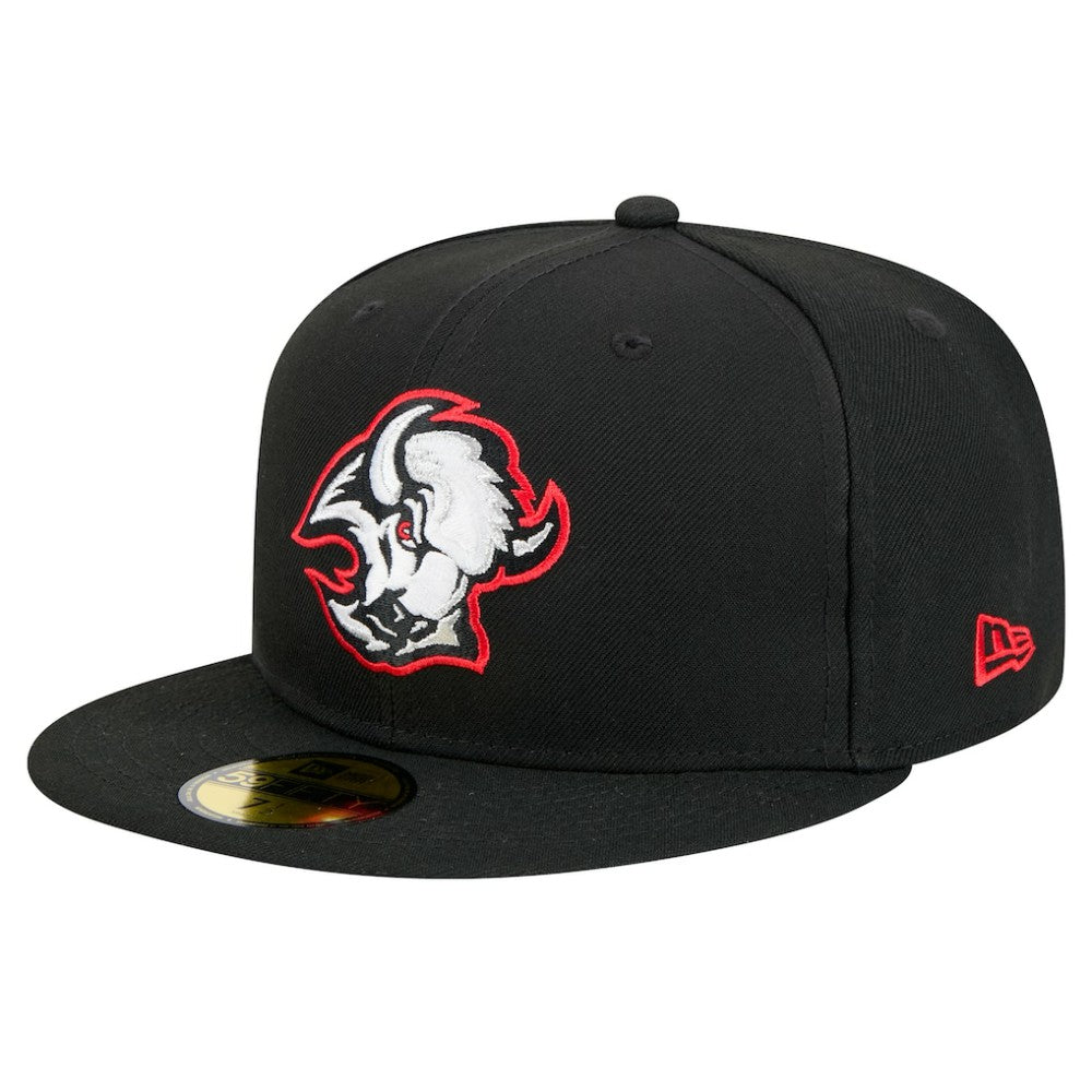 NHL Black Buffalo Sabres New Era Core 59FIFTY Fitted Hat