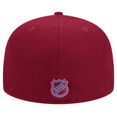 NHL Burgundy Colorado Avalanche New Era Core 59FIFTY Fitted Hat