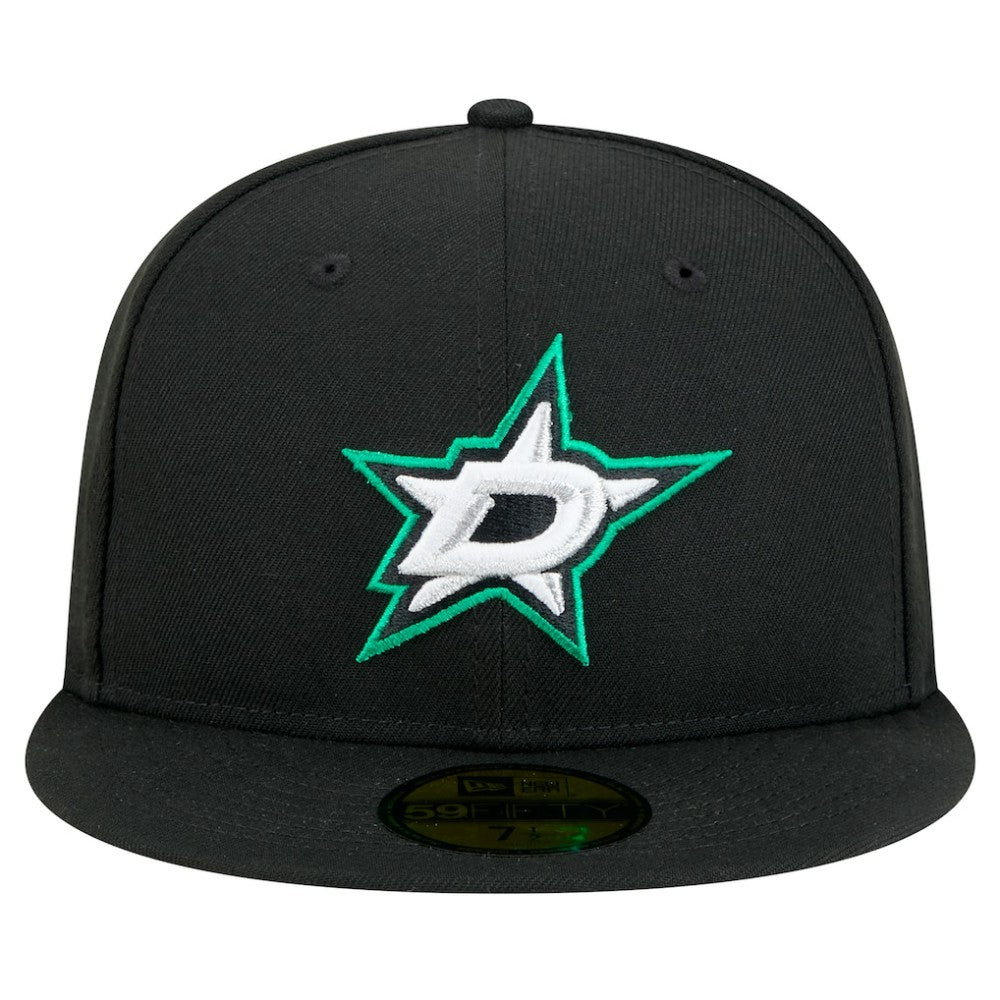 NHL Black Dallas Stars New Era Core 59FIFTY Fitted Hat