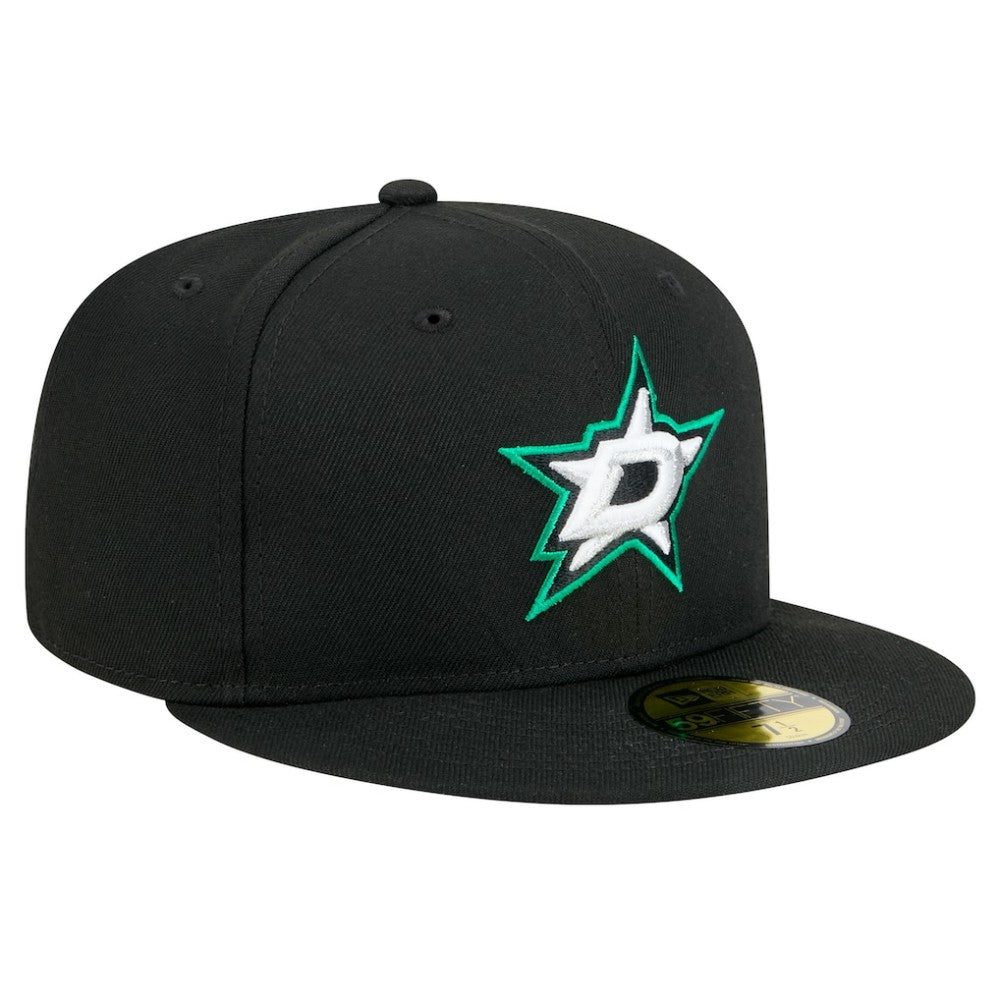 NHL Black Dallas Stars New Era Core 59FIFTY Fitted Hat