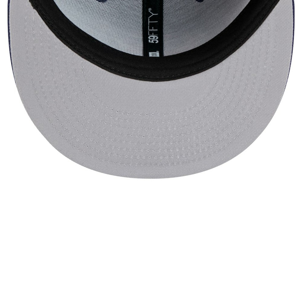 NHL Navy Columbus Blue Jackets New Era Core 59FIFTY Fitted Hat