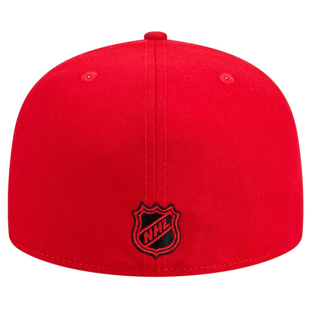 NHL Red Carolina Hurricanes New Era Core 59FIFTY Fitted Hat