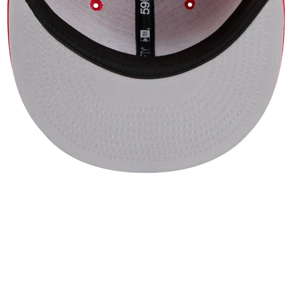 NHL Red Carolina Hurricanes New Era Core 59FIFTY Fitted Hat