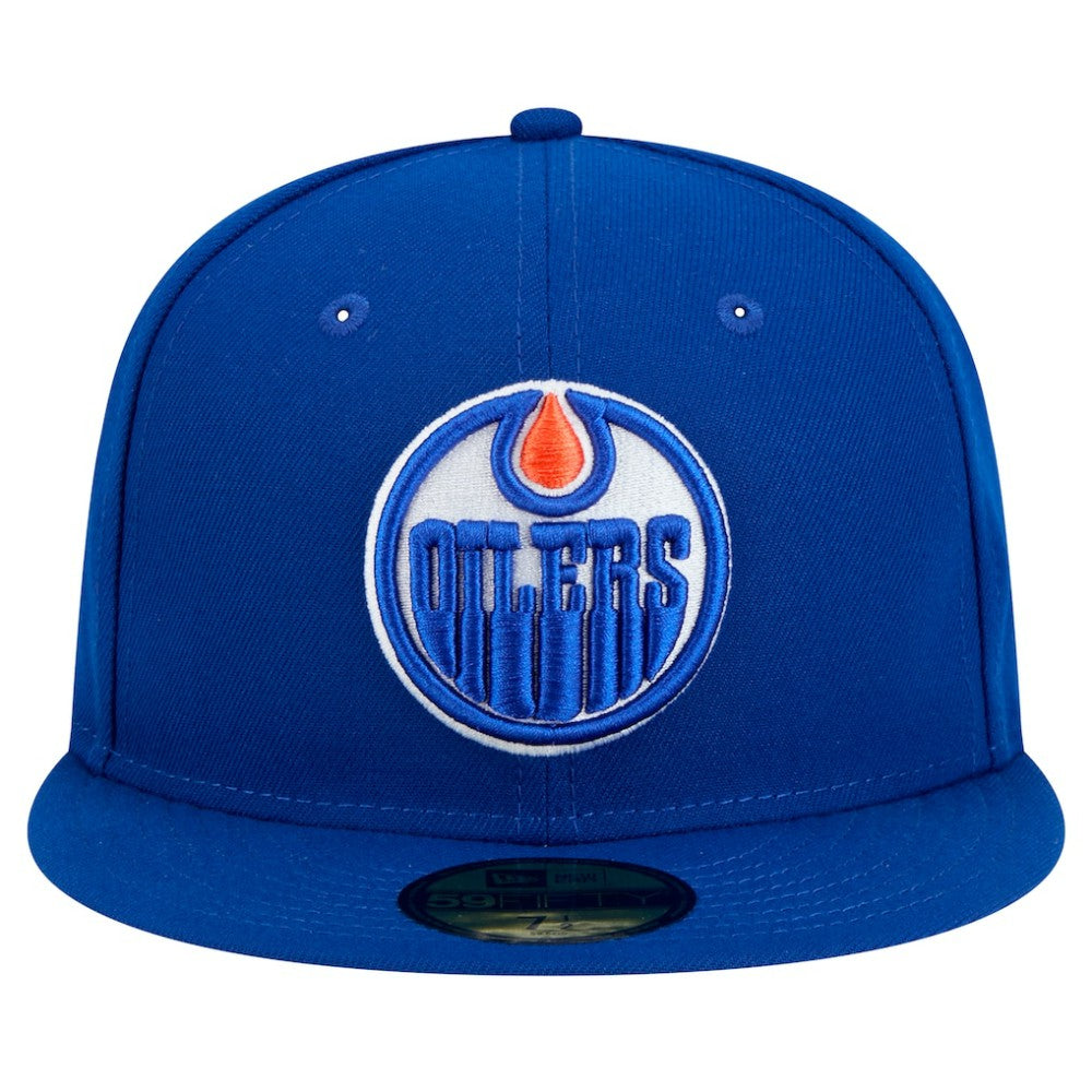 NHL Royal Edmonton Oilers New Era Core 59FIFTY Fitted Hat