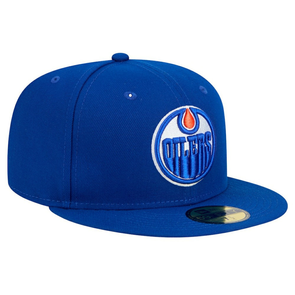 NHL Royal Edmonton Oilers New Era Core 59FIFTY Fitted Hat