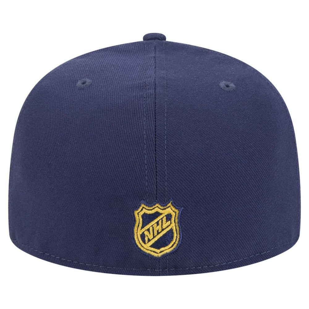 NHL Navy Florida Panthers New Era Core 59FIFTY Fitted Hat