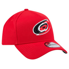 NHL Red Carolina Hurricanes New Era Core A-Frame 9FORTY Adjustable Hat