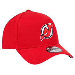 NHL Red New Jersey Devils New Era Core A-Frame 9FORTY Adjustable Hat