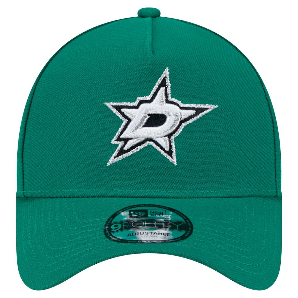 NHL Kelly Green Dallas Stars New Era Core A-Frame 9FORTY Adjustable Hat