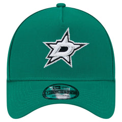 NHL Kelly Green Dallas Stars New Era Core A-Frame 9FORTY Adjustable Hat