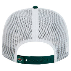 NHL Green Minnesota Wild New Era Core Trucker 9SEVENTY Stretch-Snap Hat