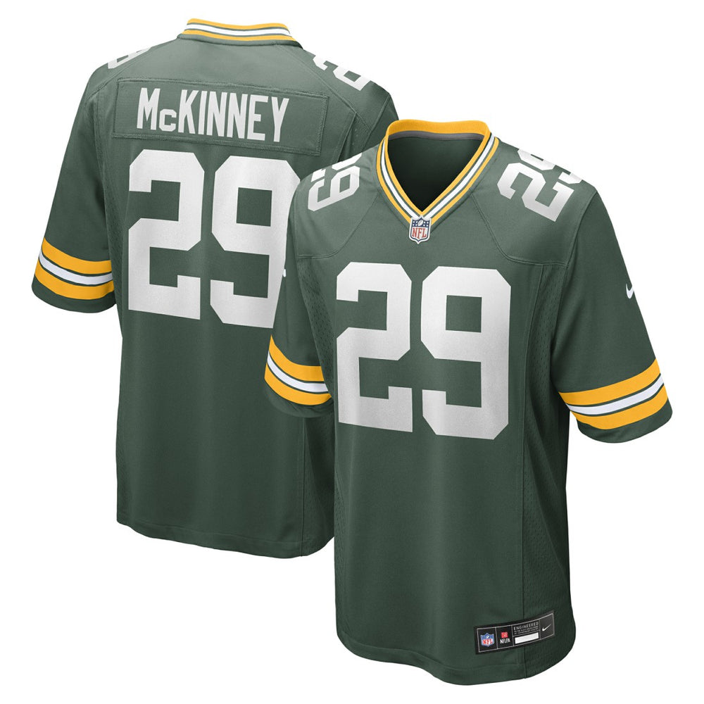 Xavier McKinney  Team Game Jersey - Green Bay Packers