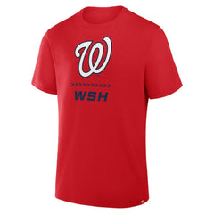 MLB Washington Nationals Fanatics Clubhouse Legacy Side Swipe T-Shirt