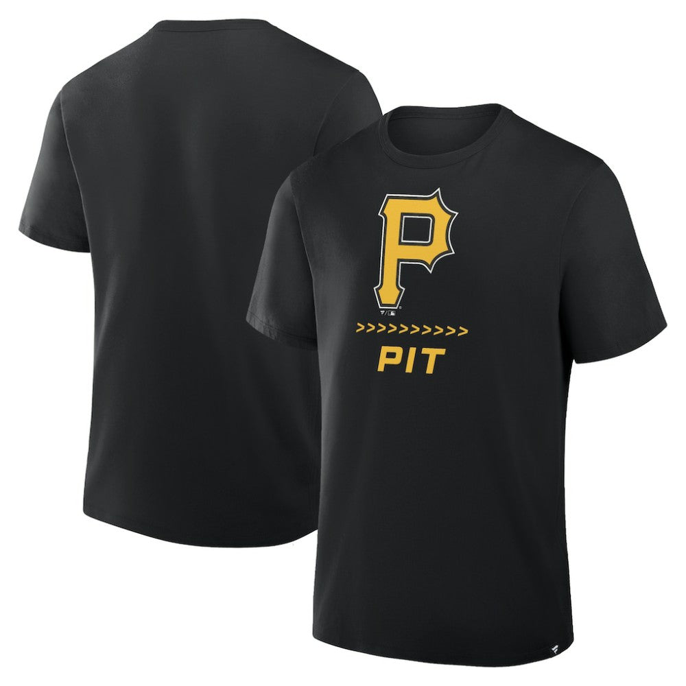 MLB Pittsburgh Pirates Fanatics Clubhouse Legacy Side Swipe T-Shirt