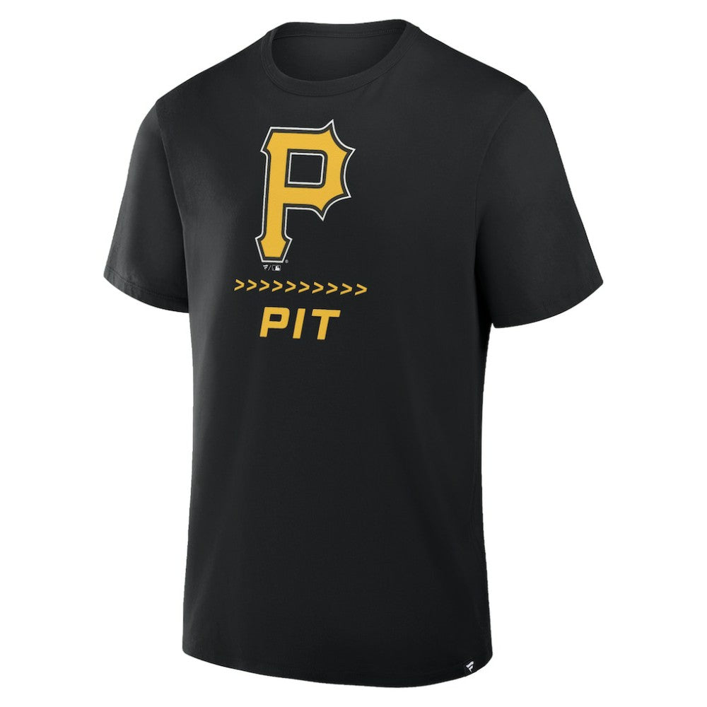 MLB Pittsburgh Pirates Fanatics Clubhouse Legacy Side Swipe T-Shirt