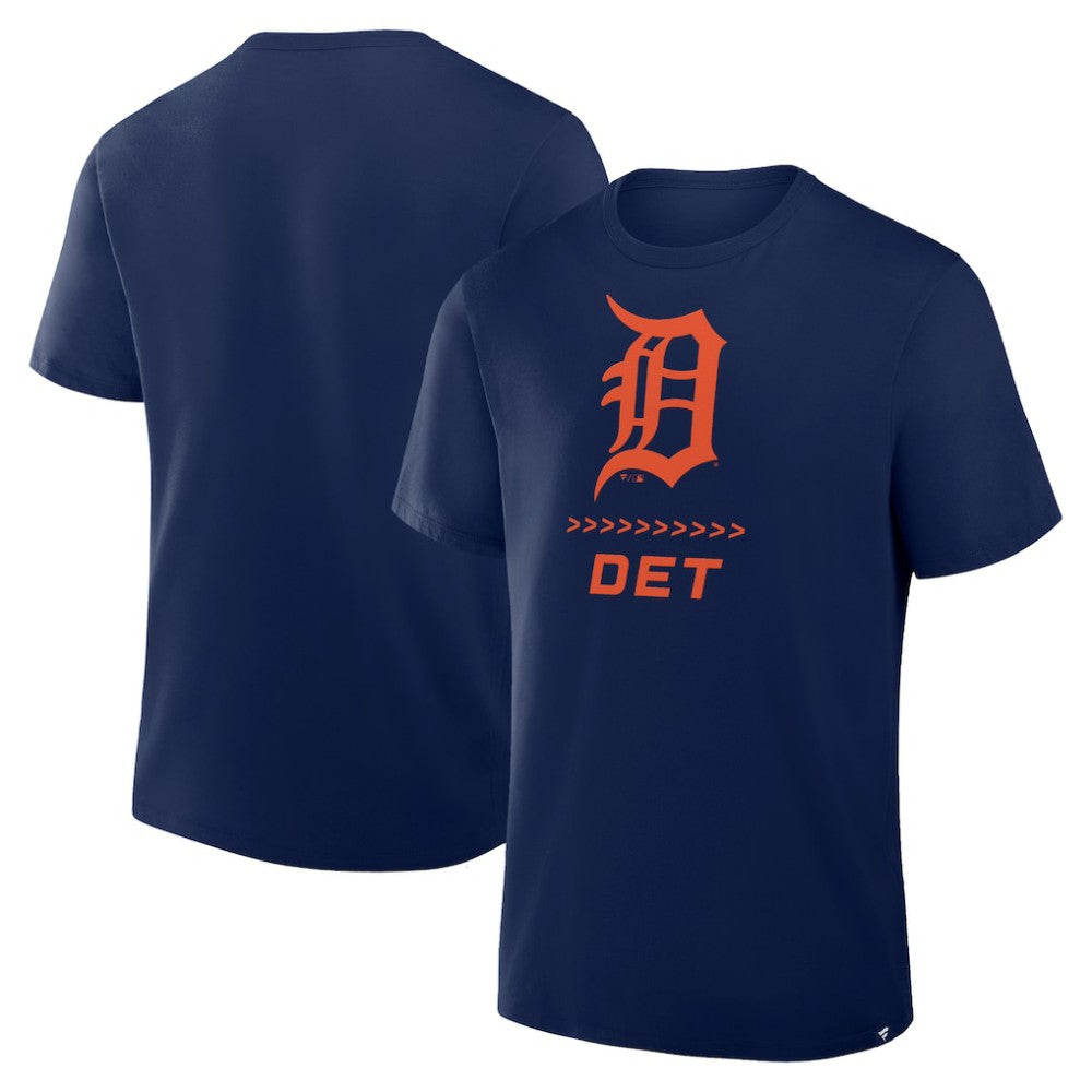 MLB Detroit Tigers Fanatics Clubhouse Legacy Side Swipe T-Shirt