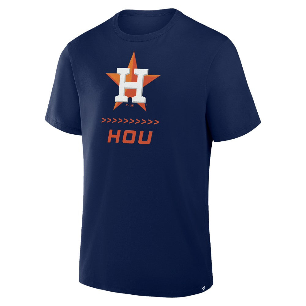 MLB Houston Astros Fanatics Clubhouse Legacy Side Swipe T-Shirt