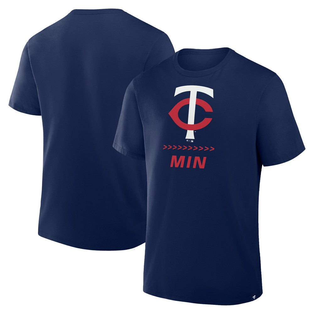 MLB Minnesota Twins Fanatics Clubhouse Legacy Side Swipe T-Shirt