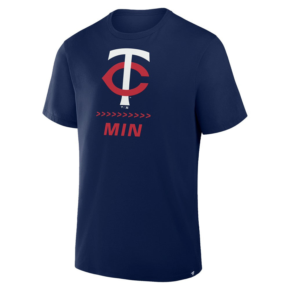 MLB Minnesota Twins Fanatics Clubhouse Legacy Side Swipe T-Shirt