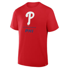 MLB Philadelphia Phillies Fanatics Clubhouse Legacy Side Swipe T-Shirt