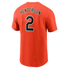 MLB Gunnar Henderson Baltimore Orioles Nike Fuse Name & Number T-Shirt