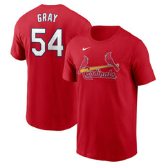 MLB Sonny Gray St. Louis Cardinals Nike Fuse Name & Number T-Shirt