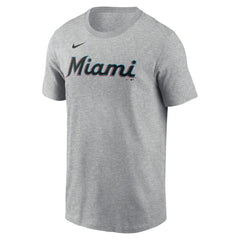 MLB Sandy Alcantara Miami Marlins Nike Fuse Name & Number T-Shirt