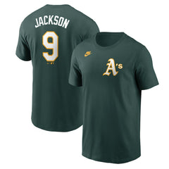 MLB Reggie Jackson Athletics Nike Fuse Name & Number T-Shirt