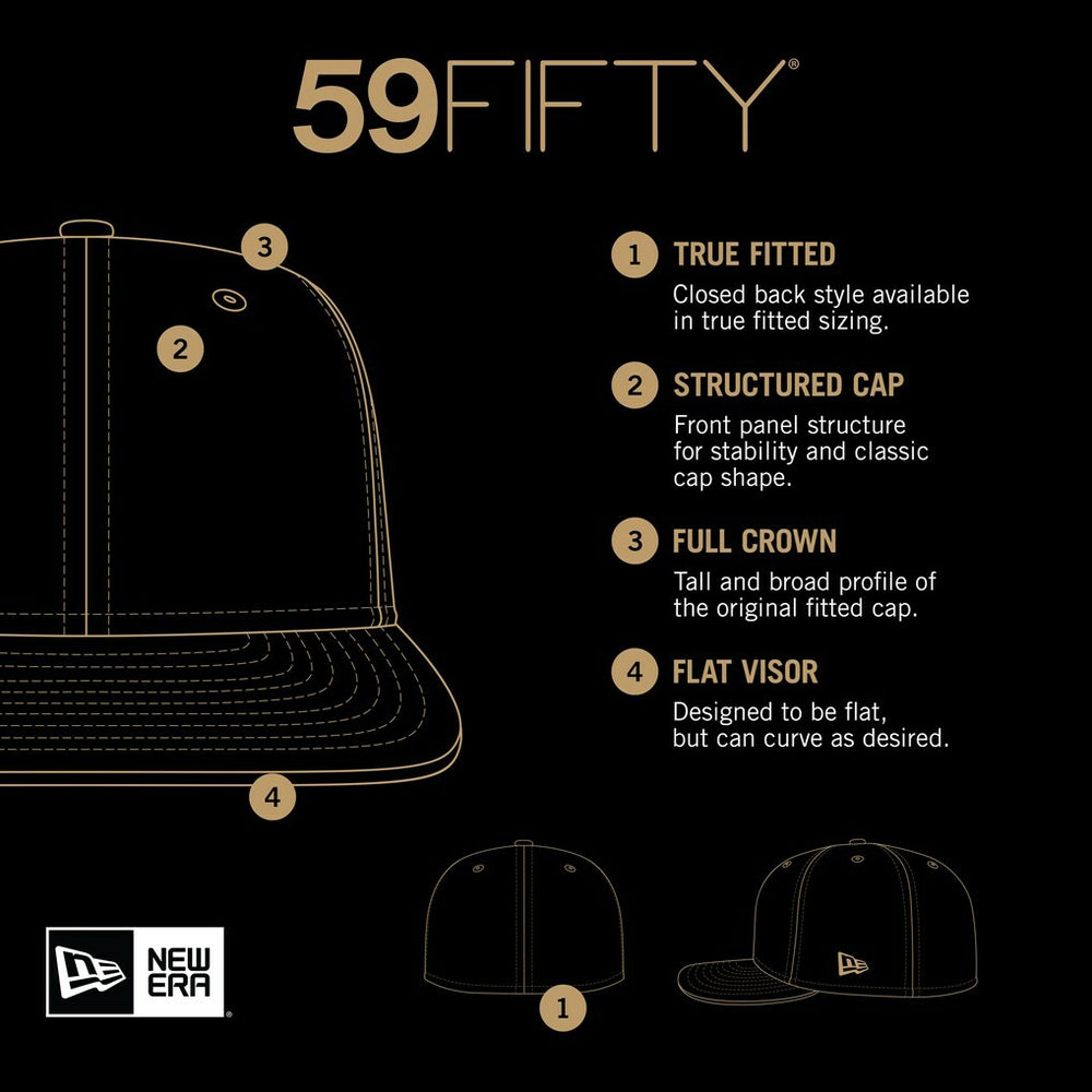 Candied Pecan 59FIFTY Fitted Hat - Washington Commanders
