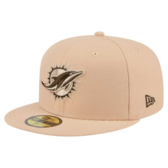 Candied Pecan 59FIFTY Fitted Hat - Miami Dolphins