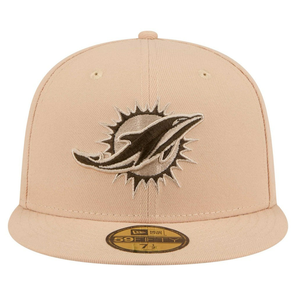 Candied Pecan 59FIFTY Fitted Hat - Miami Dolphins
