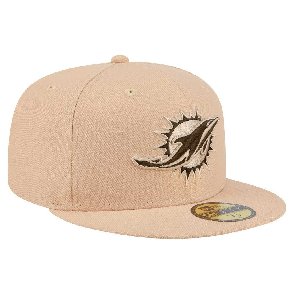 Candied Pecan 59FIFTY Fitted Hat - Miami Dolphins