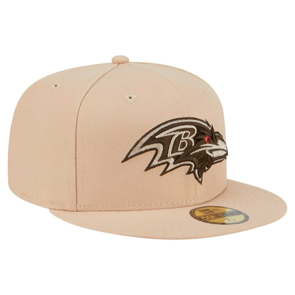 Candied Pecan 59FIFTY Fitted Hat - Baltimore Ravens